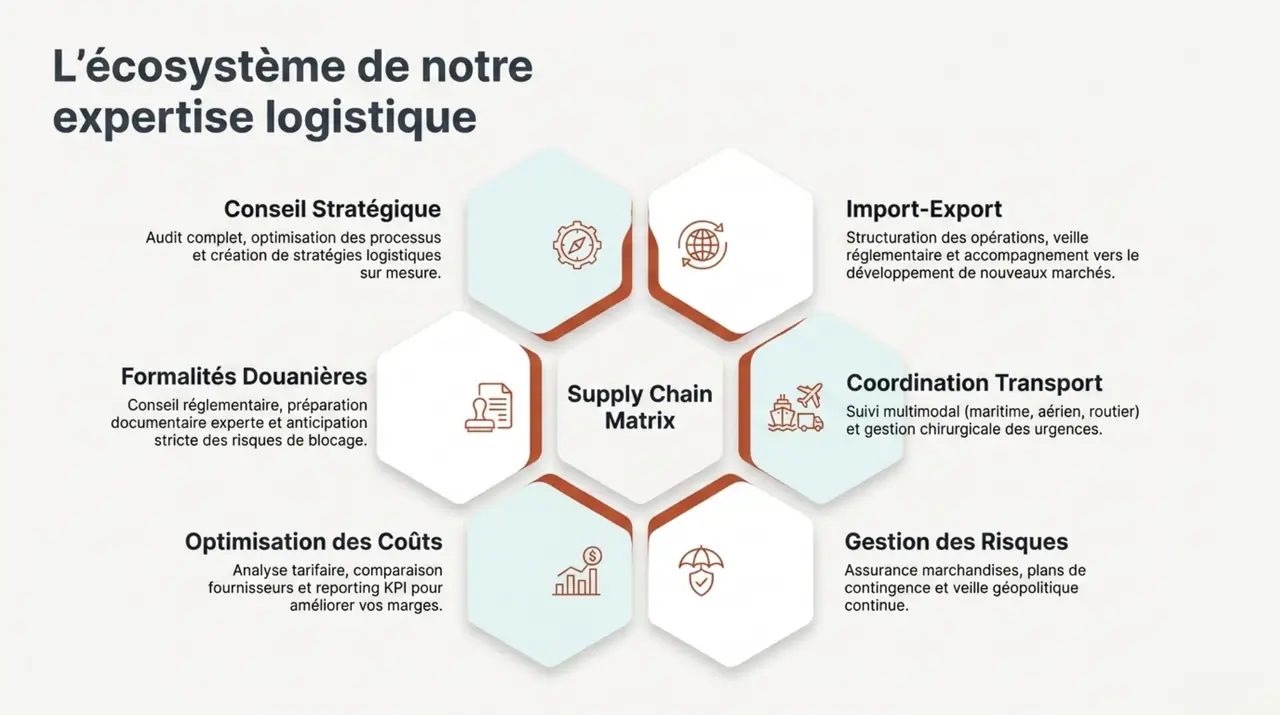 Ecosysteme de notre expertise logistique